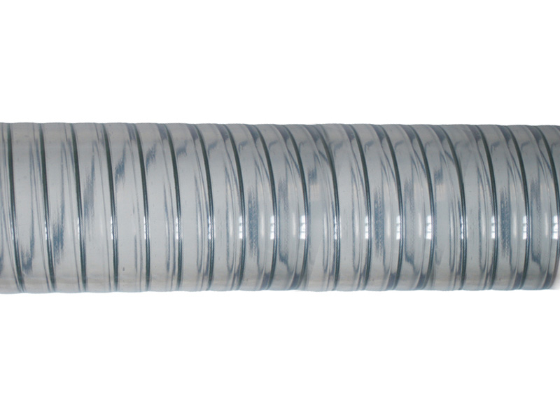 Tuyau PVC spirale acier - Alimentaire <br><span>Ø intérieur 20 mm</span>