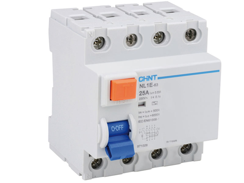 Interrupteur différentiel modulaire. <br><span>4 pôles 25 A - 300 mA - Type AC.</span>