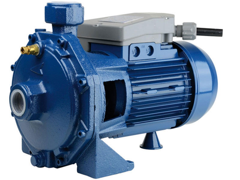 Pompe centrifuge - Triphasé 400v <br><span>5,5 kW (7,5 ch) - 2 turbines laiton - 15 m3/h</span>