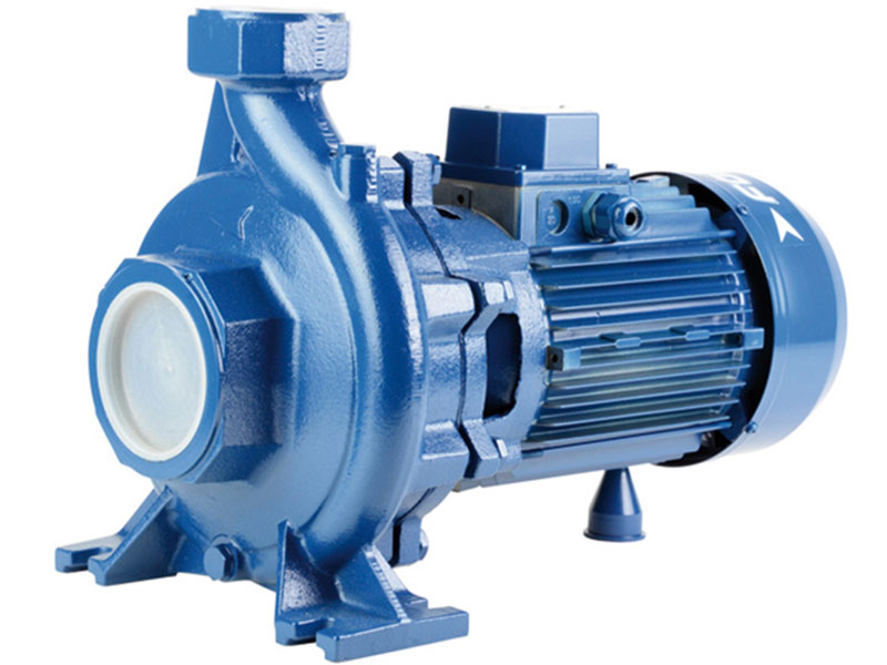 Pompe centrifuge - Triphasé 400v 1,5 kW (2 ch) - 1 turbine fonte débit  47m3/h