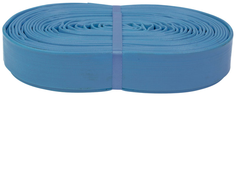 Tuyau tissé applatissable <br><span>PVC renforcé Ø 80 mm - 50 m</span>