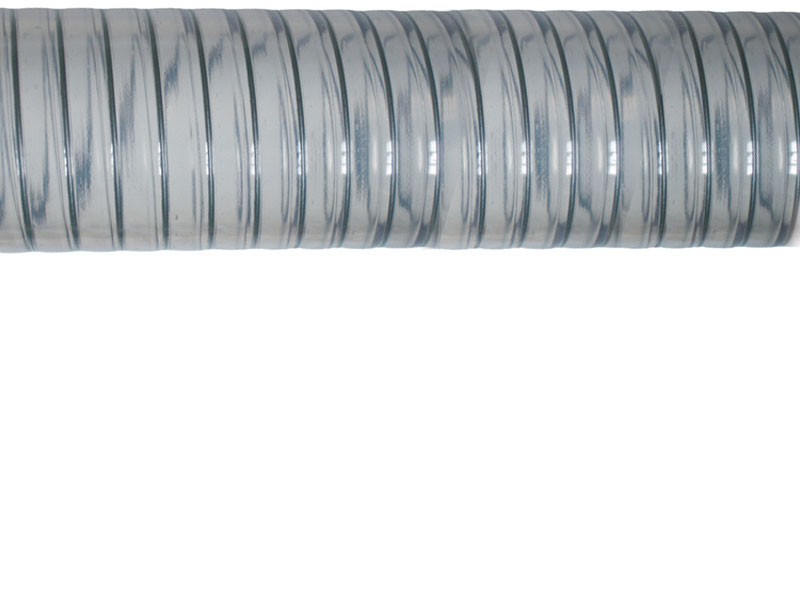 Tuyau PVC spirale acier - Alimentaire <br><span>Ø intérieur 40 mm</span>